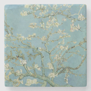 Almond Blossoms Painting by Van Gogh Stone Coaster
