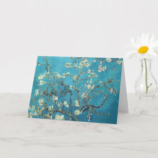 Almond Blossoms Van Gogh  Card (Small Plant)