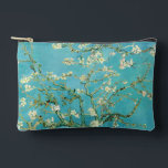 Almond Blossoms | Vincent van Gogh Accessory Pouch<br><div class="desc">Almond Blossoms (1890) by Dutch artist Vincent van Gogh (1853-1890). Van Gogh's Almond Blossoms painting showcases delicate white flowers set against a vibrant turquoise sky, symbolizing new life and renewal. Inspired by Japanese art, the elegant branches and flowing lines create a sense of serenity and natural beauty. The textured brushstrokes...</div>