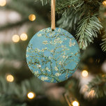 Almond Blossoms | Vincent van Gogh Ceramic Ornament<br><div class="desc">Almond Blossoms (1890) by Dutch artist Vincent van Gogh (1853-1890). Van Gogh's Almond Blossoms painting showcases delicate white flowers set against a vibrant turquoise sky, symbolizing new life and renewal. Inspired by Japanese art, the elegant branches and flowing lines create a sense of serenity and natural beauty. The textured brushstrokes...</div>