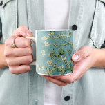 Almond Blossoms | Vincent van Gogh Coffee Mug<br><div class="desc">Almond Blossoms (1890) by Dutch artist Vincent van Gogh (1853-1890). Van Gogh's Almond Blossoms painting showcases delicate white flowers set against a vibrant turquoise sky, symbolizing new life and renewal. Inspired by Japanese art, the elegant branches and flowing lines create a sense of serenity and natural beauty. The textured brushstrokes...</div>