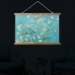Almond Blossoms | Vincent van Gogh Hanging Tapestry<br><div class="desc">Almond Blossoms (1890) by Dutch artist Vincent van Gogh (1853-1890). Van Gogh's Almond Blossoms painting showcases delicate white flowers set against a vibrant turquoise sky, symbolizing new life and renewal. Inspired by Japanese art, the elegant branches and flowing lines create a sense of serenity and natural beauty. The textured brushstrokes...</div>