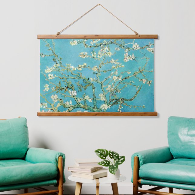 Almond Blossoms | Vincent van Gogh Hanging Tapestry (Living Room)