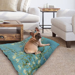 Almond Blossoms | Vincent van Gogh Pet Bed<br><div class="desc">Almond Blossoms (1890) by Dutch artist Vincent van Gogh (1853-1890). Van Gogh's Almond Blossoms painting showcases delicate white flowers set against a vibrant turquoise sky, symbolizing new life and renewal. Inspired by Japanese art, the elegant branches and flowing lines create a sense of serenity and natural beauty. The textured brushstrokes...</div>