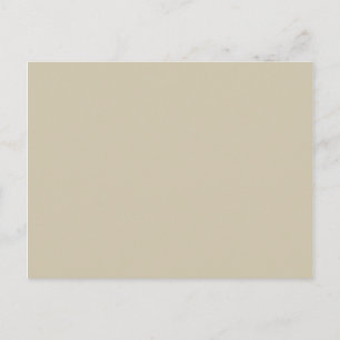 Almond Neutral Tan Earthtone Template Colour Trend Postcard