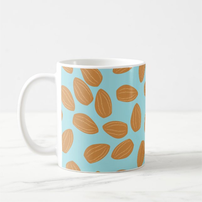 Almond Pattern Coffee Mug (Left)