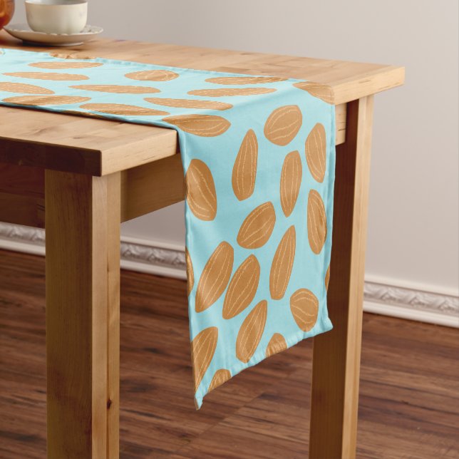 Almond Pattern Short Table Runner (In Situ)