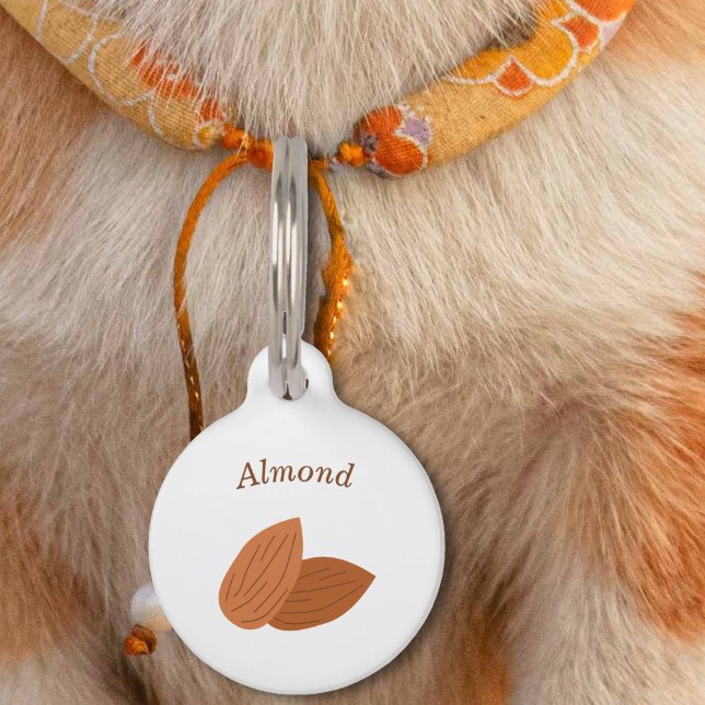 Almond Pet Tag (Almond Pet Tag)