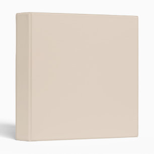 Almond (solid color) binder