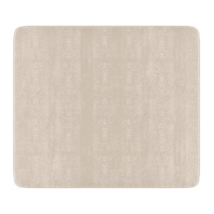 Almond solid colour cutting board