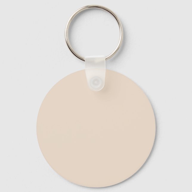 Almond (solid colour) keychain (Front)