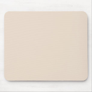 Almond solid colour mouse pad