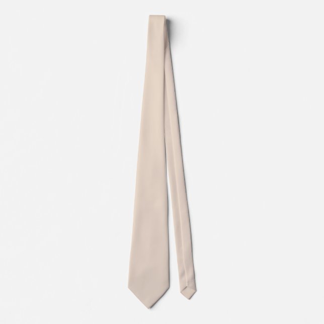 Almond (solid colour) tie (Front)