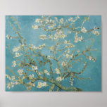 Almond tree by van gogh poster<br><div class="desc">Almond tree by Van Gogh poster.Almond Blossoms is a group of several paintings made in 1888 and 1890 by Vincent van Gogh in Arles and Saint-Rémy,  southern France of blossoming almond trees.</div>