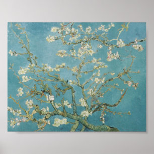 Almond tree by van gogh poster