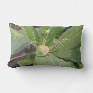 Almond Tree Closeup Lumbar Pillow