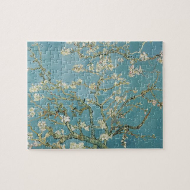Almond tree in blossom by Vincent Van Gogh Jigsaw Puzzle (Horizontal)