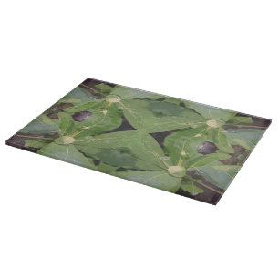 Almond Tree Pattern Cutting Board