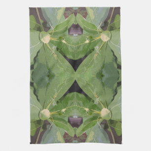 Almond Tree Pattern Kitchen Towel