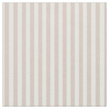 Almond & White Stripes