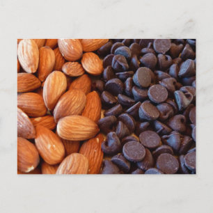 Almonds & Chocolate Chips Postcard