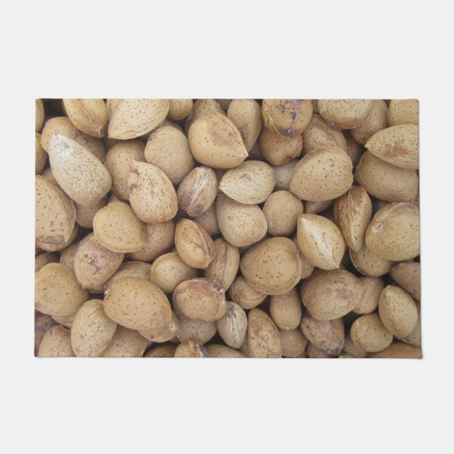 Almonds Fall Autumn Patterns Doormat (Front)