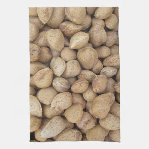 Almonds Fall Autumn Patterns Kitchen Towel