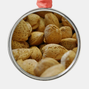 Almonds Metal Ornament