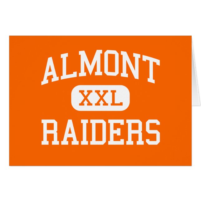 Almont - Raiders - High School - Almont Michigan (Front Horizontal)