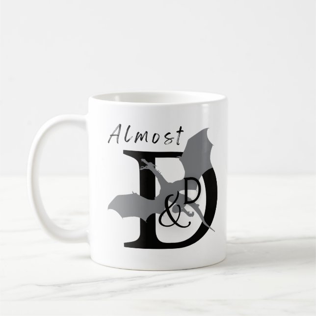 Almost D&D mug (Left)