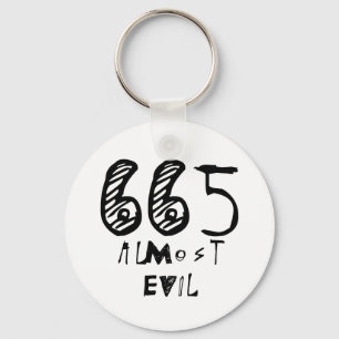 Almost Evil Keychain