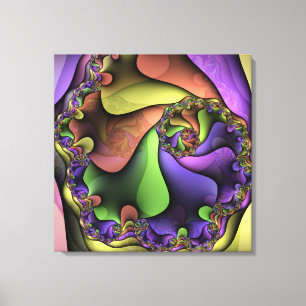 Almost Facing It  Wrapped Canvas