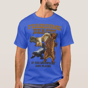 Almost Heroes Fearsome Beasts of the Mountains and T-Shirt