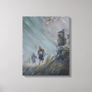 Almost lost 2014 canvas print