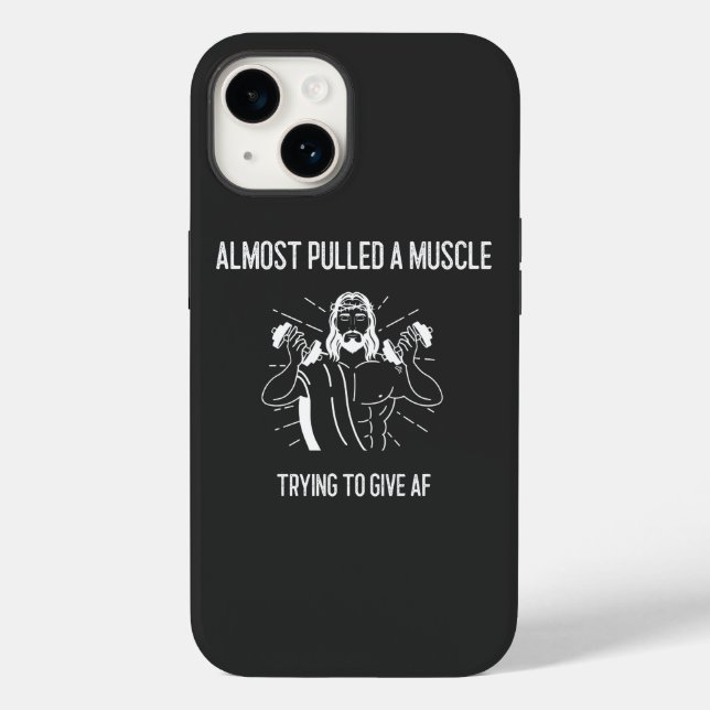Almost Pulled A Muscle Trying To Give Af Case-Mate iPhone Case (Back)