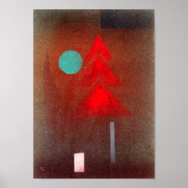 Almost Submerged, Kandinsky Poster (Front)