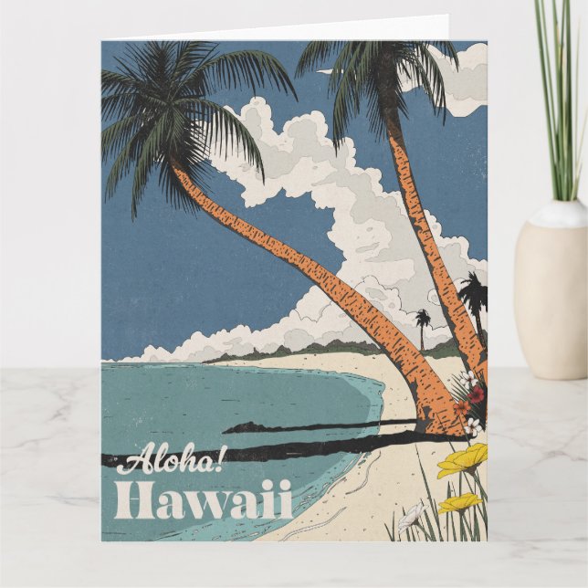 Aloah! Hawaii Card (Front)