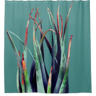 ALoe Plant Photo Shower Curtain
