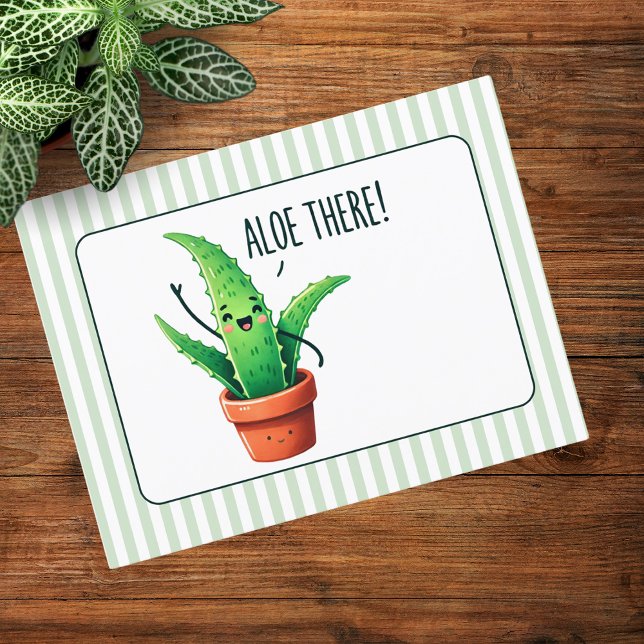 Aloe There ! Carte de vœux (Créateur téléchargé)