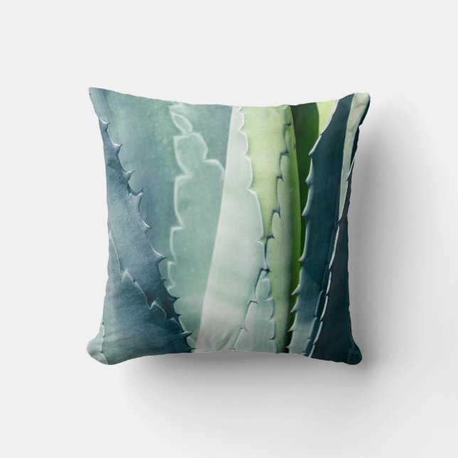 Aloe Throw Pillow (Front)