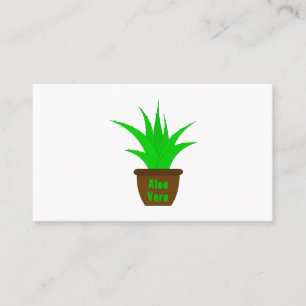 Aloe Vera avec un Étiquette