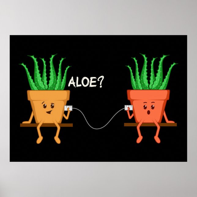 Aloe Vera Barber Poster (Front)