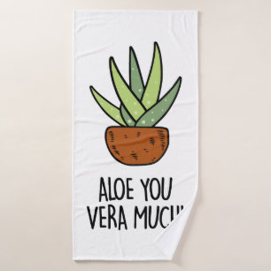 Aloe Vera Bath Towel Set