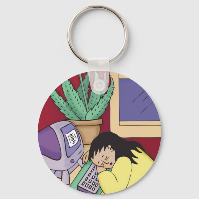 Aloe Vera Keychain (Front)