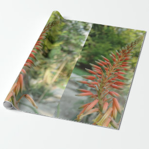 Aloe Vera Photo Linen Wrapping Paper, 30 in x 6 ft Paper