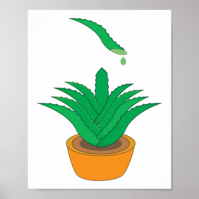 Aloe Vera Poster (Front)