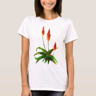 Aloe watercolor T-shirt