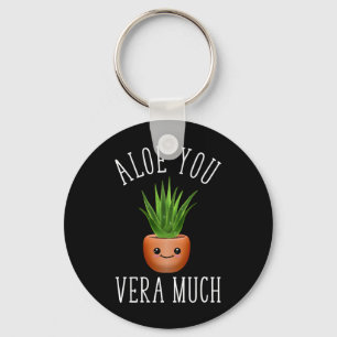 Aloe You Vera Much Keychain