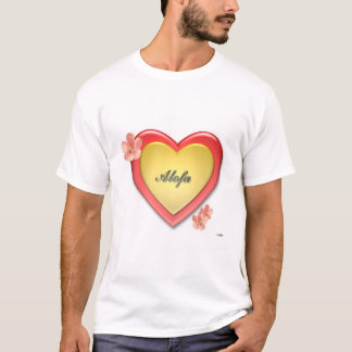 Alofa Samoa w/Gold Heart T-Shirt