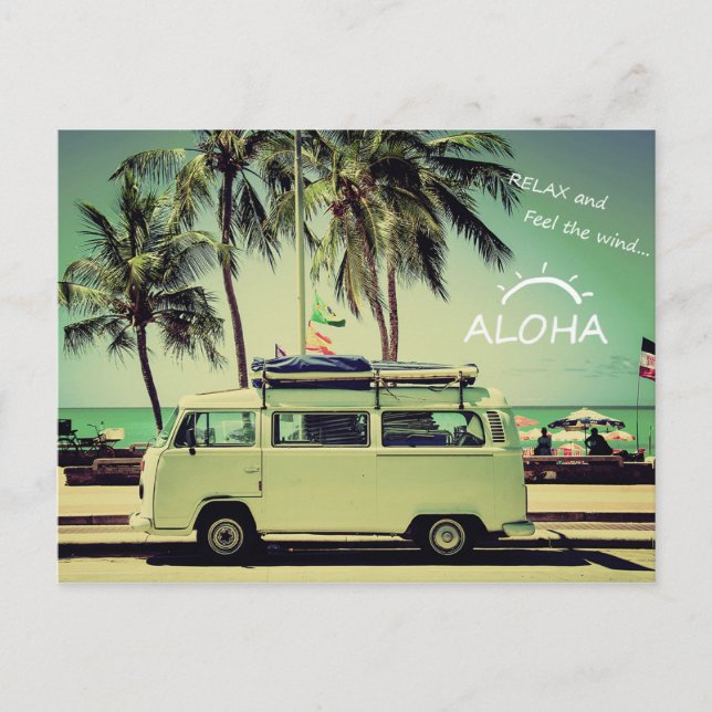 ALOHA ポストカード POSTCARD (Front)